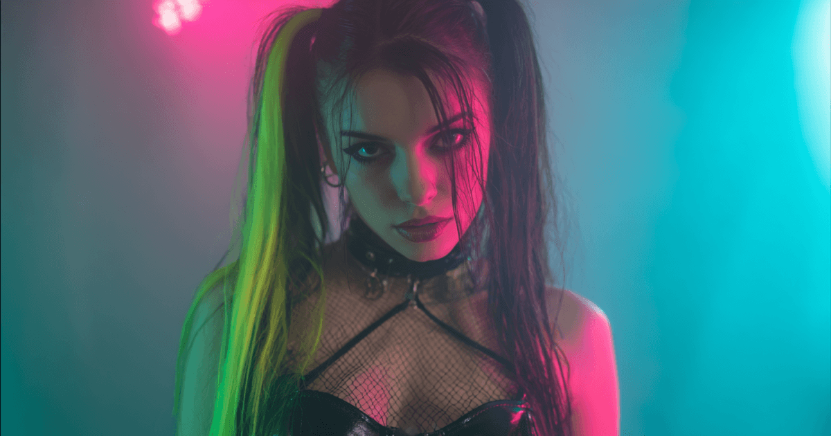 Cyber Goth: Neon in the Graveyard