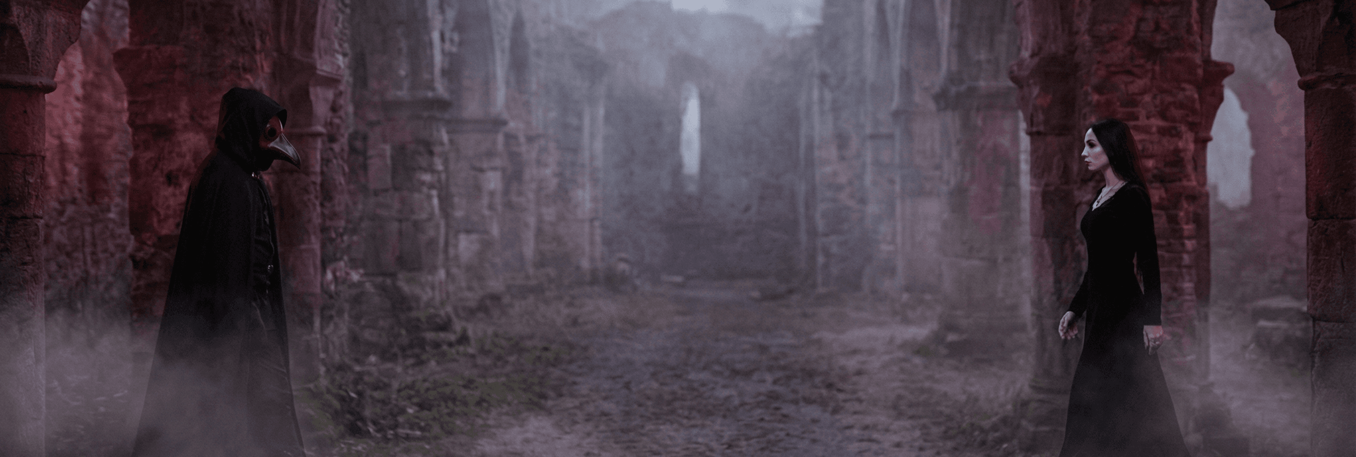 Gothic romance scene